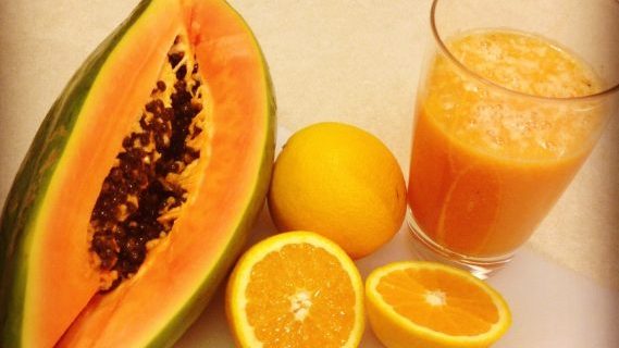 jugo de papaya con naranja 2 edited