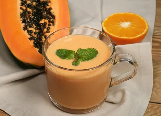 jugo de papaya con naranja compressed