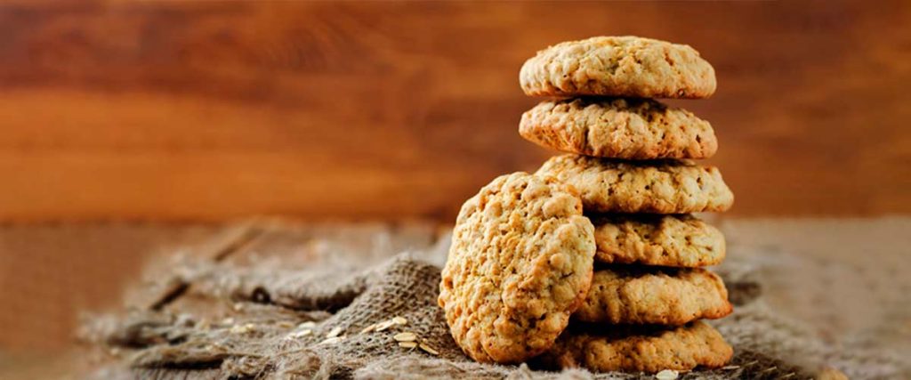 galletas de salvado de avena