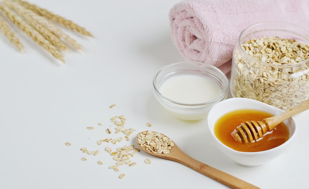mascarilla de avena y miel 1
