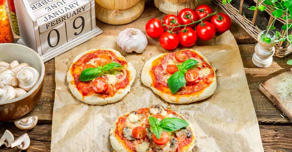 pizza de avena express min