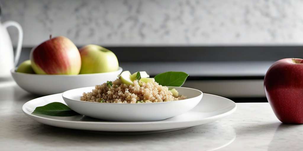 quinua con manzana receta ampo grande peru lima y provincias