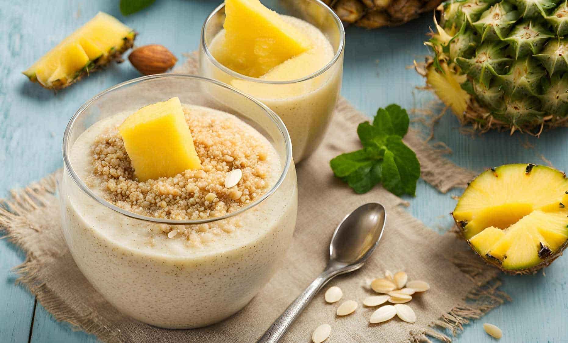 quinua con piña recetas