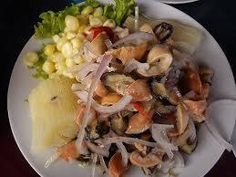 ceviche de chanque peru