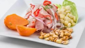 ceviche de jurel tradicional