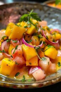 ceviche de mango