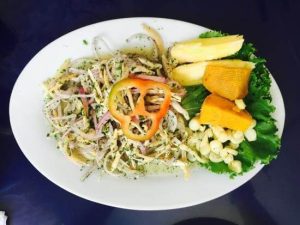receta del ceviche de chinguirito