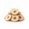Manzana seca para snacks saludables